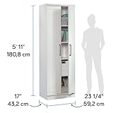 Sauder HomePlus Storage Cabinet/ Pantry cabinets, Soft White finish