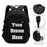 Generic Custom Backpack Large-capacity Casual Travel Laptop Bag Design Text Photo Logo Personalized Backpack,Extra Large