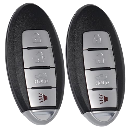 MechanMagic Remote Control Key Fob Replacement for 2007-2012 Nissan Altima/ 09-14 Maxima Murano Infiniti FX35/ 08-13 G37 FX50 Q60 QX70 11-12 G25/ 07-08 G35 KR55WK48903 KR55WK49622 4 Buttons