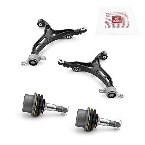 Metrix Premium Chassis Parts - 4 PC Front Lower Control Arm & Front Lower Ball Joint Kit Fits 11-15 Dodge Durango, 11-15 Jeep Grand Cherokee, Replacement RK642831, RK642830, K500372, Made in Europe