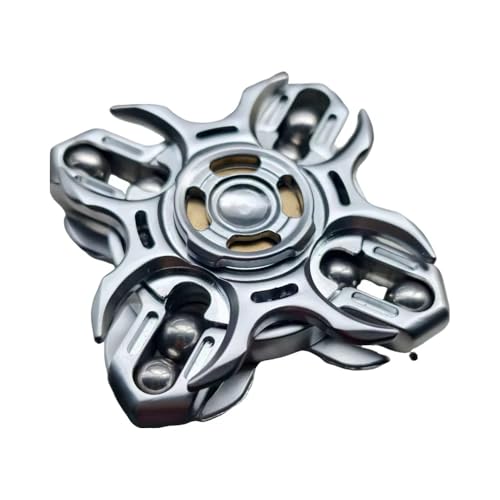 FELIXCONN Tuning Fork Fingertip Gyroscope - Premium Stainless Steel Fidget Spinner for Stress & Anxiety Relief, Long Spin Time, Office/Travel EDC Sensory Toy (Gift Ready)