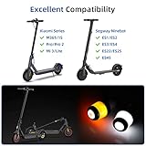 ulip Handlebar Extender Grip with Turn Signals Scooter Accessories for Xiaomi M365 Pro Pro2 1S MI3 Ninebot ES1 ES2 ES3 ES4 E22 E25 E45 Scooters (Black White)