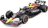 1:18 Scale Diecast Model Car Compatible with Oracle Red Bull Racing RB19 2023#1 Max Verstappen Champion F1 World Championship Race Series by Bburago 18003MV