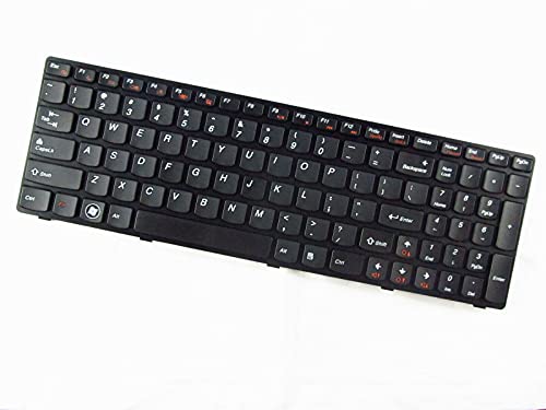 Yesvoo US Keyboard for Lenovo IdeaPad B570 B570A B570EA B575 B575A B575E B580 B580A B580A-IFI B580A-ITH B580C B590 B590A B590A-BEI B590A-BNI B590A-IFI B590A-ITH B590G B590G-BEI G570 V570 V570A