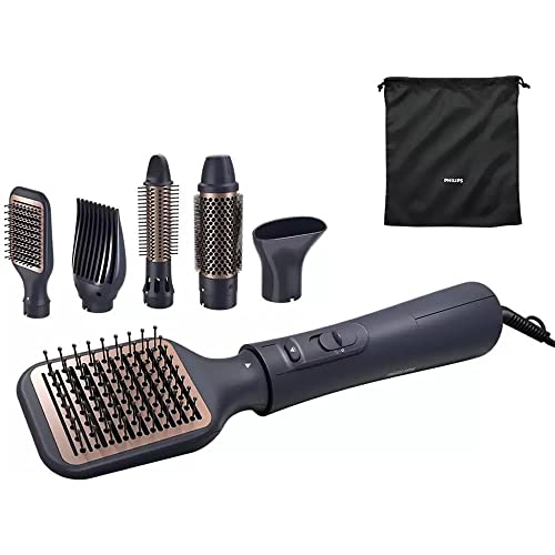 Philips Series 5000 Airstyler - Hair Styler with 5 Styling Accessories (Model BHA530/00)