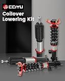 cciyu Coilover Damping Adjustable Lowering Kit Fit for Ford for Mustang 2015-2020 Suspension Shock Absorbers Adjustable Coilovers