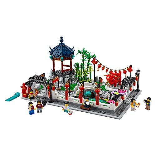 LEGO Spring Lantern Festival 80107 Building Kit; Collectible Lunar New Year Gift Toy for Kids, New 2021 (1,793 Pieces)