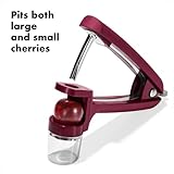 OXO Good Grips Cherry & Olive Pitter - Beet