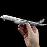 Busyflies 1:300 Scale Airbus A350 Web Model Plane Diecast Model Aircraft Kits for Collection and Gift