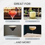 A Bar Above 4-Piece Cocktail Shaker Set for Professional & Home Bar – Premium Bar Kit Gifts Includes Strainer, Japanese Jigger & Boston Shaker Set