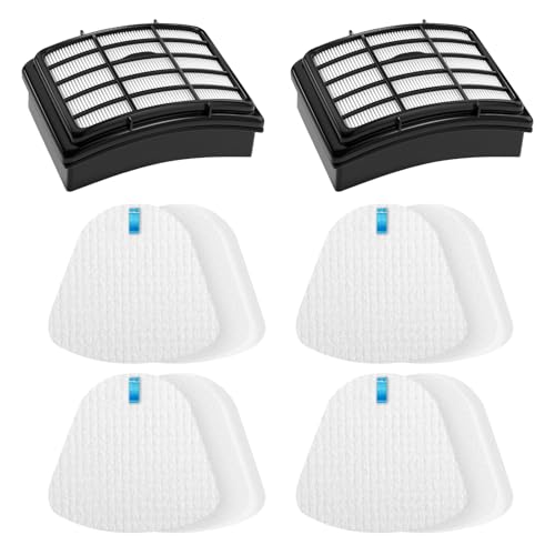2 + 4 Pack Filters for Shark Vacuum Navigator Lift Away Filter Replacement NV350 NV351 NV352 NV355 NV356E NV360 UV440 UV540 XFF350 XHF350