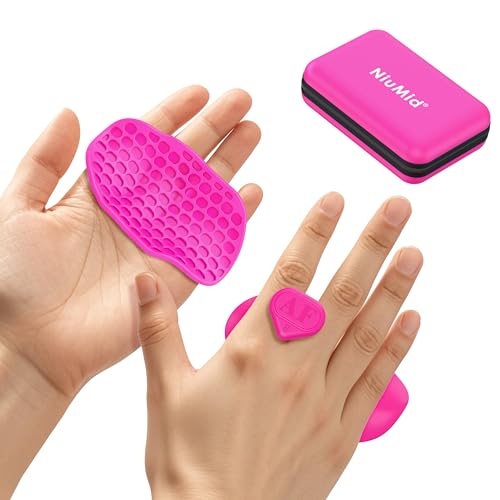 NiuMid 2nd Gen Enlarged Anti-Slip Workout Grips - Ergonomic Hand Protector Gloves for Weight Lifting, Pull-Ups, Gym Training and Exercise, for Men and Women