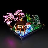 BRIKSMAX LED Lighting kit for Lego Tranquil Garden（Upgraded Version）- Compatible with Lego Icons 10315 Building Blocks Model- Not Include Lego Set