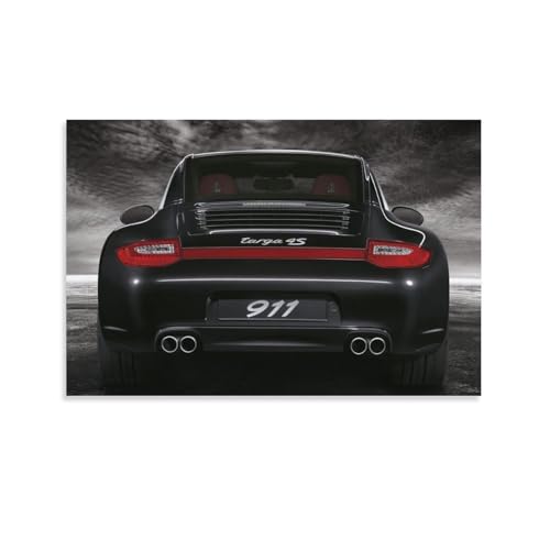 Porschey Car Poster 911 Art Posters Wall Art Paintings Canvas Wall Decor Home Decor Living Room Decor Aesthetic Prints 16x24inch(40x60cm) Unframe-style-6