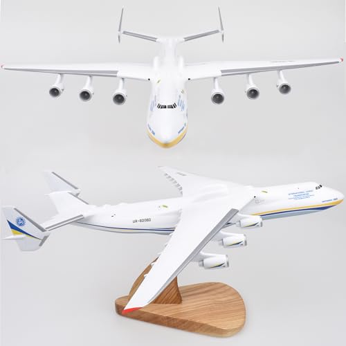 Antonov 225 Model Airplane - An-225 Aircraft Model Antonov 225 Mriya 1:250 Scale Collection Model Airplane with Wood Stand