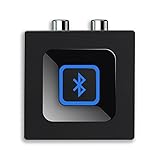 esinkin Bluetooth Audio Adapter for Music Streaming Sound System, Wireless Audio Adapter Works with Smartphones and Tablets, Bluetooth Receiver for Home Stereo