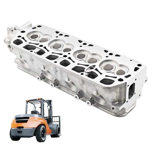 Yainetan 11101-73020-71, 11101-76017-71 Cylinder Head 4Y Engine Compatible With Toyota 5FG 6FG 7FG Forklift Complete 3Y 2.0L 2.2L