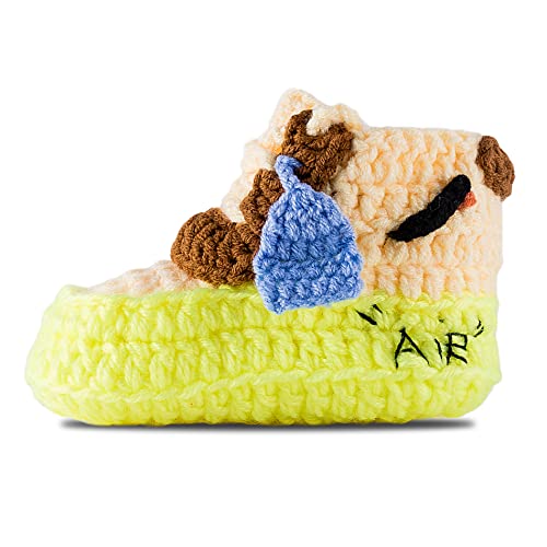 Diaper Book Club Baby Sneakers Crochet Hypebeast Shoes for Toddler Sneakerheads, Soft Booties for Boys & Girls, Designer Kids Fashion, Breathable & Comfortable Children's Kicks