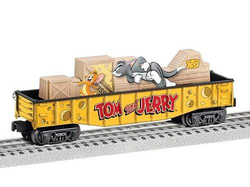 Lionel Warner Brothers Tom and Jerry O Gauge Model Train Chasing Gondola Car