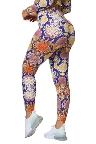 LiCi Fit High Waist Workout Leggings - High-Waisted, Buttery-Soft, 4-Way Stretch with Hidden Pocket (US, Alpha, Small, Regular, Regular, Chakra)