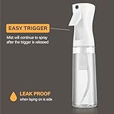 2 Pack Continuous Spray Bottle for hair - 10 Oz Ultra Fine Mist Sprayer | Water Spray Bottle For Hair Mister Spray Bottle | Hair Spray Bottles For Hairstyling, Cleaning, Salons (2pk 10oz)