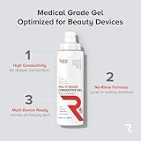 Multi-Device Conductive Gel, 1.3 Gal/5L for Cavitation, Body Sculpting, IPL - Long-Lasting, Hypoallergenic, Non-Greasy - 5L Cube+8.45 fl oz/250mL Bottle