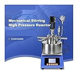 Lab Stirrers High Pressure Reactor Autoclave Mechanical Stirring Heat Transfer Oil Heating Laboratory Equipment Hotplate Mixer(TGYF-C-1000ml)