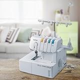 Brother Coverstitch Serger, 2340CV, Sturdy Metal Frame, 1,100 Stitches Per Minute, Trim Trap, Included Snap-on Presser Feet