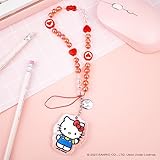 iFace Hello Kitty Beaded Charm Wrist Strap + Hello Kitty Figure AirPods 1st/2nd Gen. Case with Carabiner