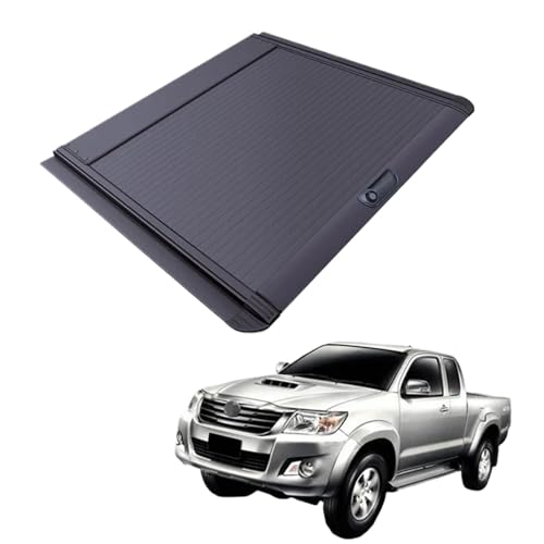 Car Parts Roller Lid Up Pick Up Truck Aluminium Alloy Tonneau Cover Compatible with Toyota HILUX Vigo 2005-2014