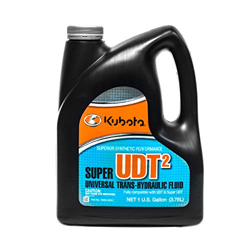 DOGNNAK Kubota 1 Gallon Super UDT2 Trans-Hydraulic Fluid for Kubota Equipment Hydraulic Systems, Transmission, Differential, and Wet Brake Systems - 128 Fl Oz, 128 ounces