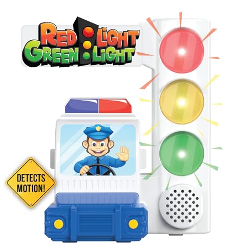 Move2Play, Red Light Green Light Game with Motion Sensing | Family Fun & Birthday Party Games | Gift for Kids, Preschool, & Toddlers Ages 2, 3, 4, 5, 6, 7+ Year Olds | Travel, Indoor, Outdoor