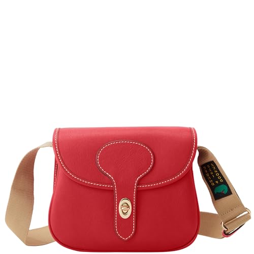 Dooney & Bourke Handbag, Penrose 2 Saddle 22 Crossbody - Red