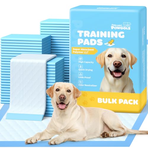 100-Pack X-Large Puppy Pads - 34'' x 28'' Pee Pads for Dogs Potty Training with Leak-Proof Quick-Dry Design, 6-Layer Dog Pads Extra Large, Blue