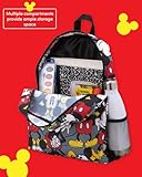 Kids Backpack - 16" School Bookbag - Disney Minnie, Mickey Mouse, Marvel Avengers: Kindergarten, Elementary, Size One Size, Mickey Grey