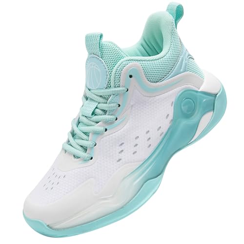 Beita Basketball Shoes for Women Fashion Sneakers Sport Shoes Anti Slip Breathable,Moonlight,7.5