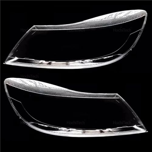 LPWMCFKP Lights Shell Headlight Housing Compatible for Skoda Octavia MK2 1Z Faelift 2010 2011 2012 2013 2014 Auto Accessory Replace Transparent