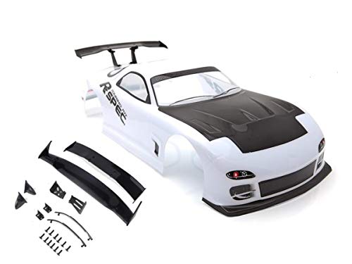 Novahobby 1/10 Scale RC Printed Precut Drift Racing Touring Onroad Car Body Shell Width 190mm with Wing Mirror Accessories (RX7)