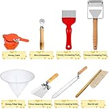 Blisstime Beekeeping Supplies, 30 PCS Bee Keeping Starter Kit, Beekeeping Tools and Supplies Bee Keeping Supplies-All for Beekeepers