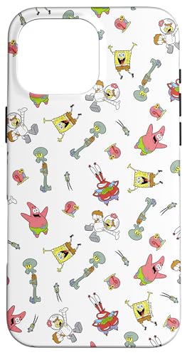 iPhone 16 Pro Max SpongeBob SquarePants Character Toss Up Case