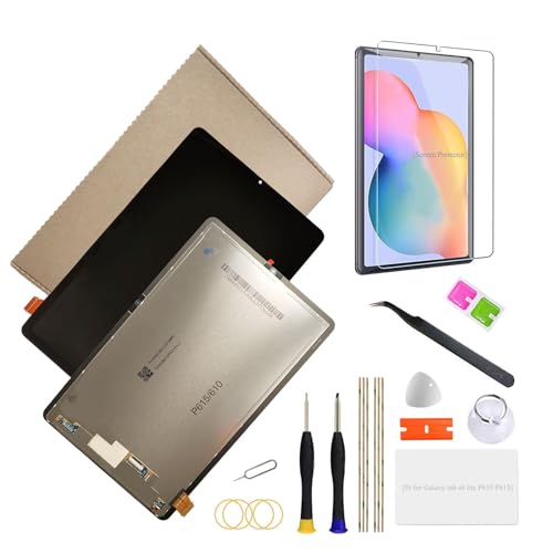 Galaxy tab s6 lite Touch Screen Replacement LCD Display Parts for Samsung Galaxy tab s6 lite SM-P610 P615 10.4 Inches,with tab s6 lite Screen Protector Glass Parts [not fit for Galaxy tab s6 Version]