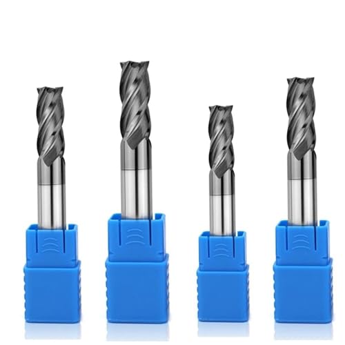 Milling Cutter HRC50 end milling Alloy Tungsten Steel CNC Machining Grade milling Machine Steel Woodworking Tools(12.0mmX75L)