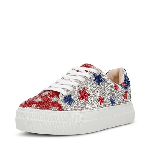 Betsey Johnson Women's Sidny Sneaker, Stars, 8