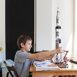 YESHIN Space Rocket Building Blocks Kits, DIY Creative Collectible Display Rocket Model Building Sets, Gift Toy for Kids Age 8+ /Adult Collections Enthusiasts (1571+Pieces)