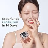 Lepique GLASS SKIN 14Days Miracle Retinol Night Cream 1.69oz - Korean Skincare Retinol Serum for Face and Neck - Collagen, Centella - Anti aging Skin Cream, Moisturizer Face Cream