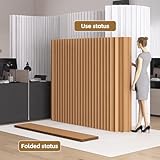 Room Divider,Folding Privacy Screens,Enterprise Office Room Divider Paper,Indoor Folding Portable Partition Screen, for Home/Office/Clothing Store/Enterprise