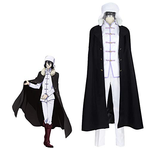 Bungou Stray Dogs Season 3 Fyodor Dostoyevsky Cosplay Costume3386 (Male XXL)