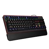 RGB Mechanical Keyboard Blue Switch Backlight for Typing Enthusiasts (Russian)