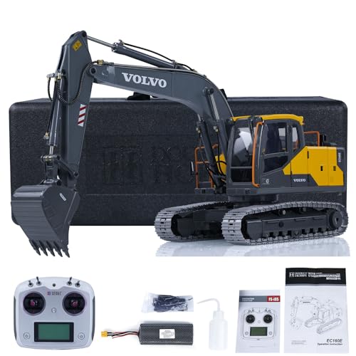 TOUCAN RC HOBBY Double E EC160E 1/14 RC Hydraulic Excavator E111 Alloy Remote Control Diggers