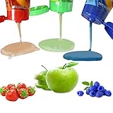 slime Sour Lickers Squeeze Gel Candy - 16 Pack Display Assorted Flavors, 8 Blue Raspberry 4 Green Apple and 4 Strawberry, Great Novelty Gel Candy for kids and adults, (Kosher 2.82 OZ each)